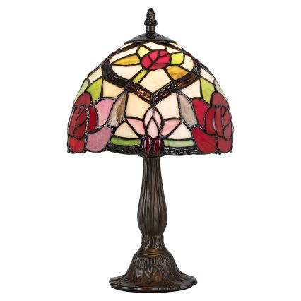 Brilagi - Tiffany vitražna stolna lampa GARLAN 1xE14/40W/230V