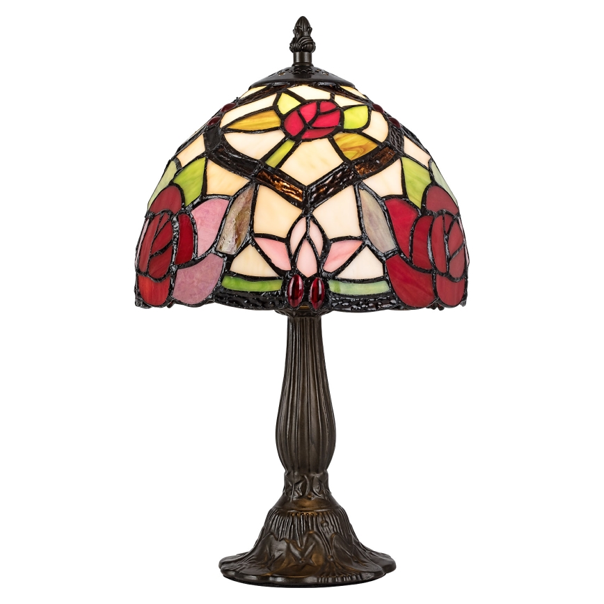 Brilagi - Tiffany vitražna stolna lampa GARLAN 1xE14/40W/230V