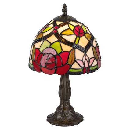 Brilagi - Tiffany vitražna stolna lampa GARLAN 1xE14/40W/230V