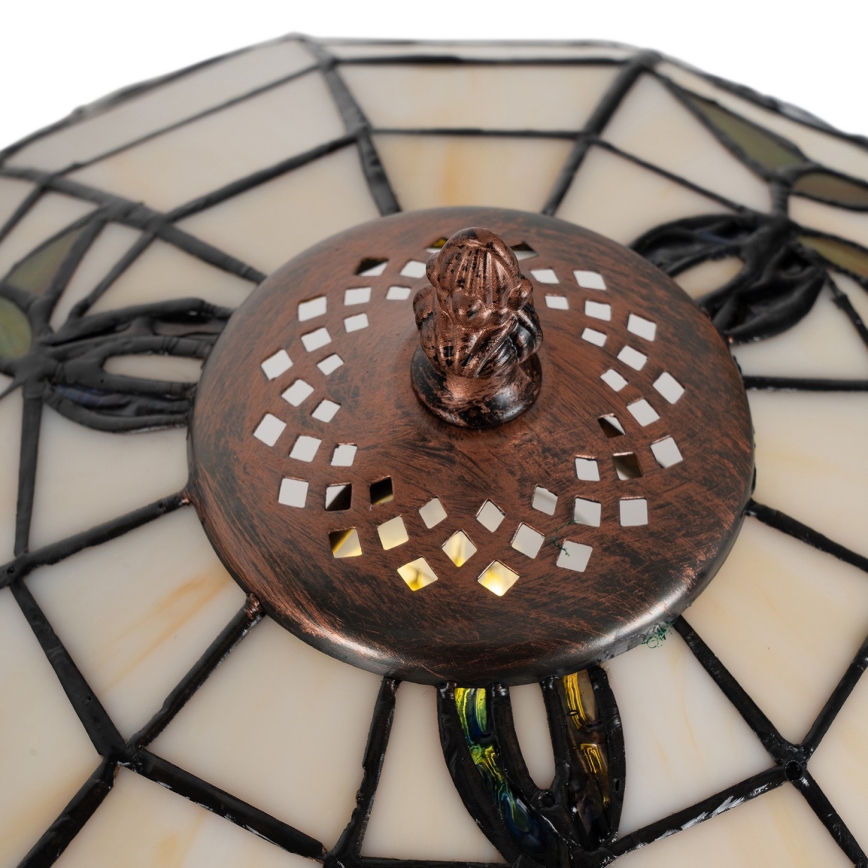 Brilagi - Tiffany vitražna stolna lampa JUNGLE 1xE27/60W/230V