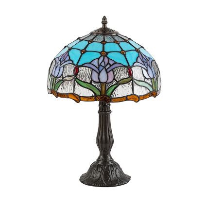 Brilagi - Tiffany vitražna stolna lampa LORAS 1xE27/40W/230V