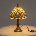 BRILAGI - Tiffany vitražna stolna lampa LUISA 1xE14/40W/230V