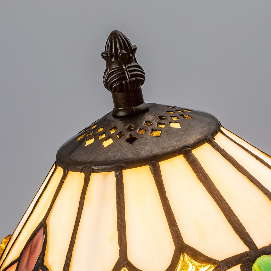 Brilagi - Tiffany vitražna stolna lampa LUISA 1xE14/40W/230V