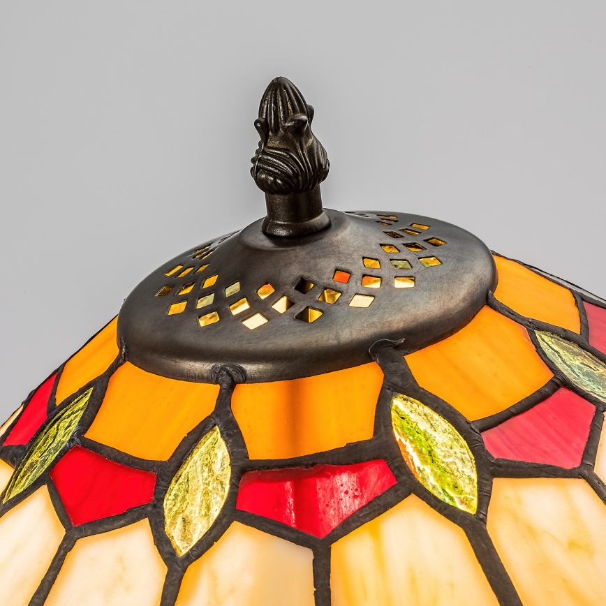 Brilagi - Tiffany vitražna stolna lampa LUISA 1xE27/40W/230V