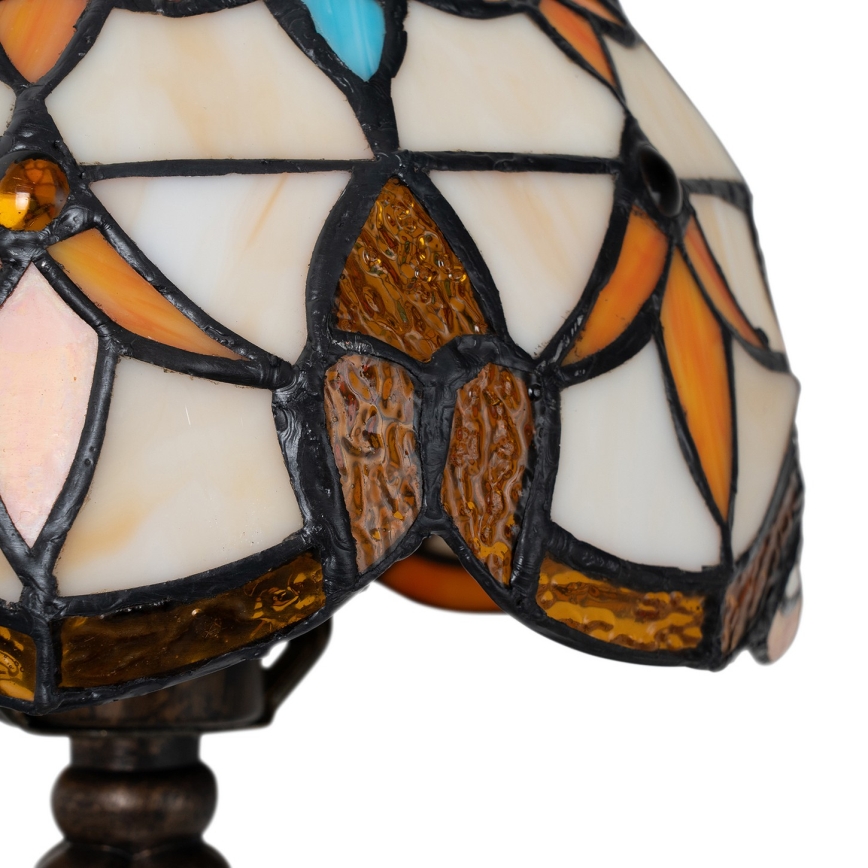 Brilagi - Tiffany vitražna stolna lampa MIRABELLA 1xE27/60W/230V