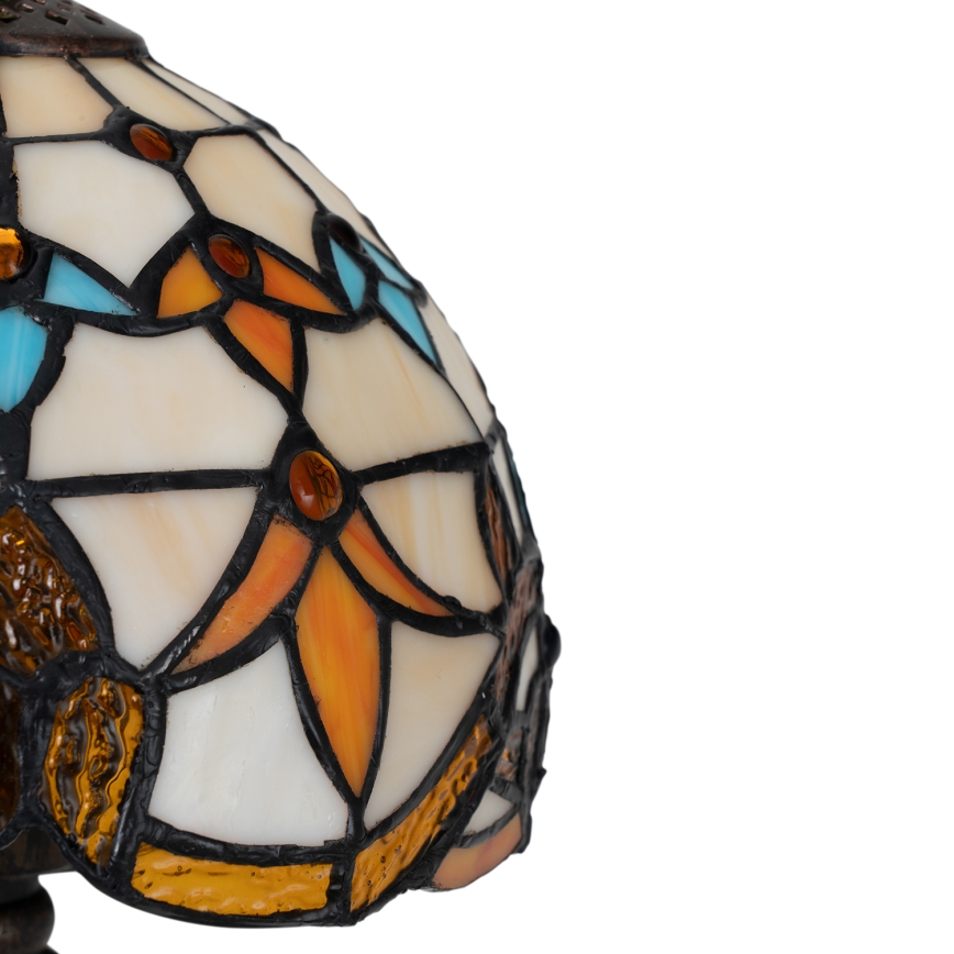 Brilagi - Tiffany vitražna stolna lampa MIRABELLA 1xE27/60W/230V