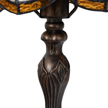 Brilagi - Tiffany vitražna stolna lampa MIRABELLA 1xE27/60W/230V