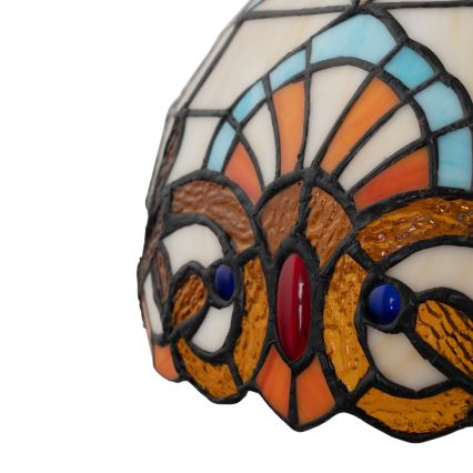 Brilagi - Tiffany vitražna stolna lampa MIRABELLA 1xE27/60W/230V