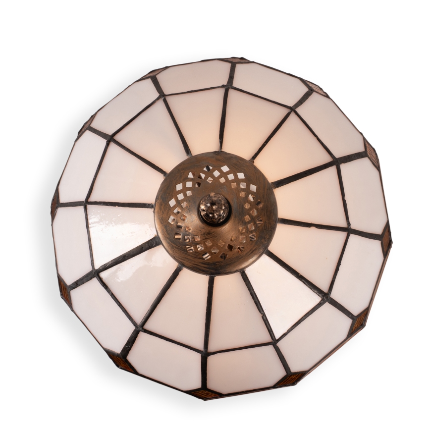 Brilagi - Tiffany vitražna stolna lampa SIENNA 1xE27/60W/230V