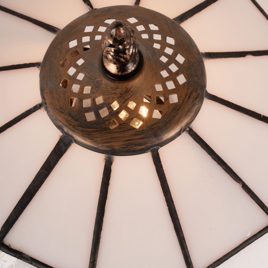 Brilagi - Tiffany vitražna stolna lampa SIENNA 1xE27/60W/230V