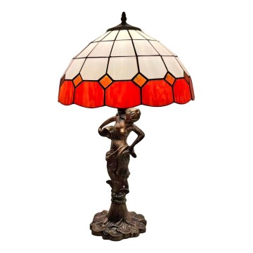 Brilagi - Tiffany vitražna stolna lampa SIENNA 1xE27/60W/230V