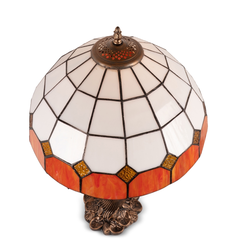 Brilagi - Tiffany vitražna stolna lampa SIENNA 1xE27/60W/230V