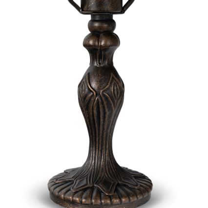 Brilagi - Tiffany vitražna stolna lampa SLONOVAČA 1xE27/60W/230V