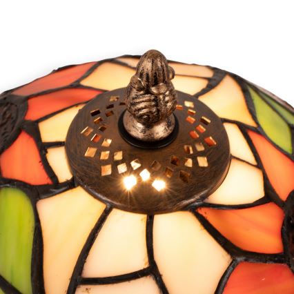 Brilagi - Tiffany vitražna stolna lampa SUNFLOWER 1xE27/60W/230V