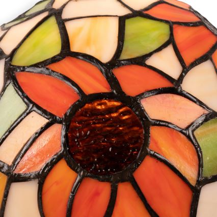 Brilagi - Tiffany vitražna stolna lampa SUNFLOWER 1xE27/60W/230V