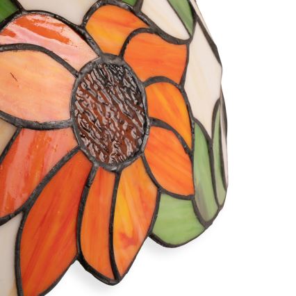 Brilagi - Tiffany vitražna stolna lampa SUNFLOWER 1xE27/60W/230V