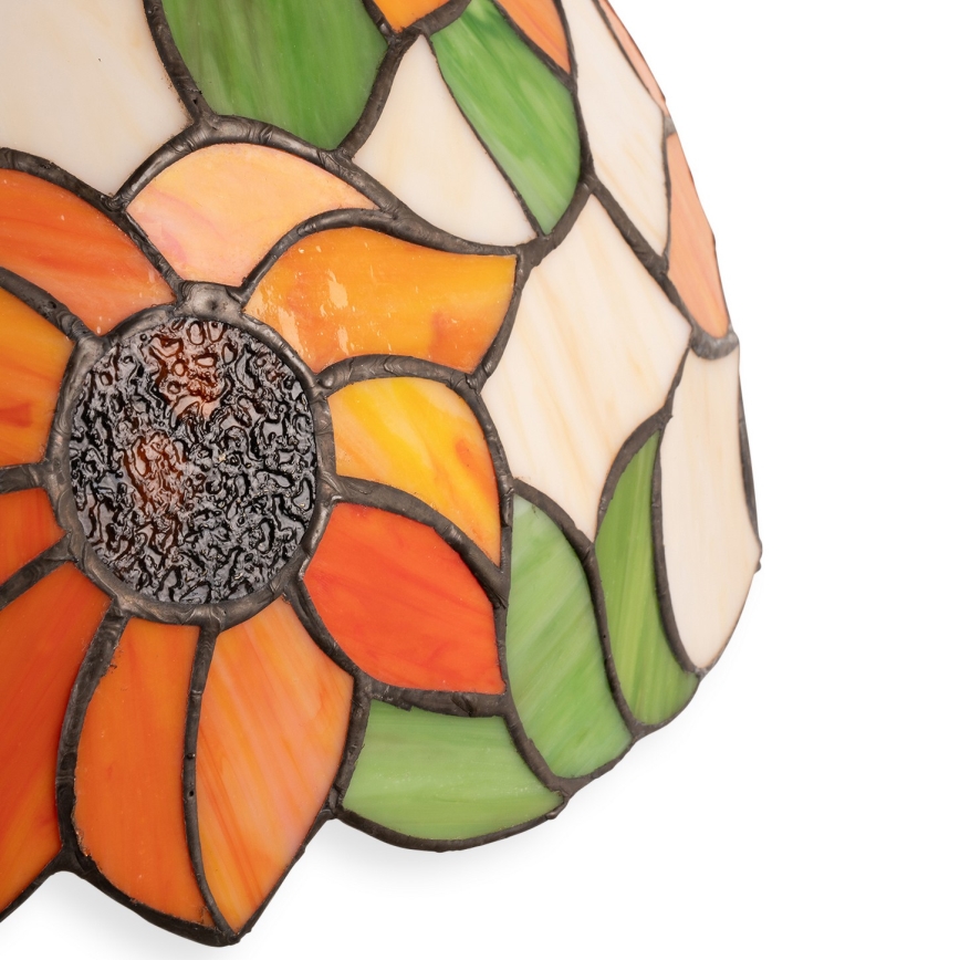 Brilagi - Tiffany vitražna stolna lampa SUNFLOWER 2xE27/60W/230V