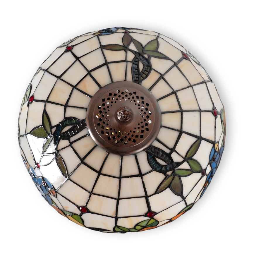 Brilagi - Tiffany vitražna stolna svjetiljka JUNGLE 1xE27/60W/230V