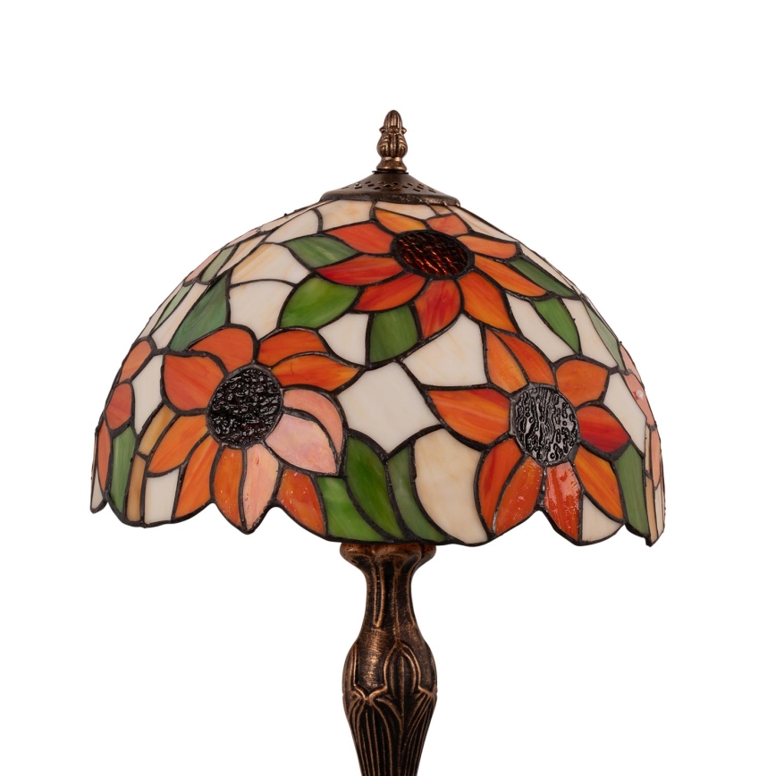 BRILAGI - Tiffany vitražna stolna svjetiljka SUNFLOWER 1xE27/60W/230V