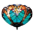 BRILAGI - Tiffany vitražna stropna svjetiljka CORAL 2xE27/60W/230V Ø 40 cm