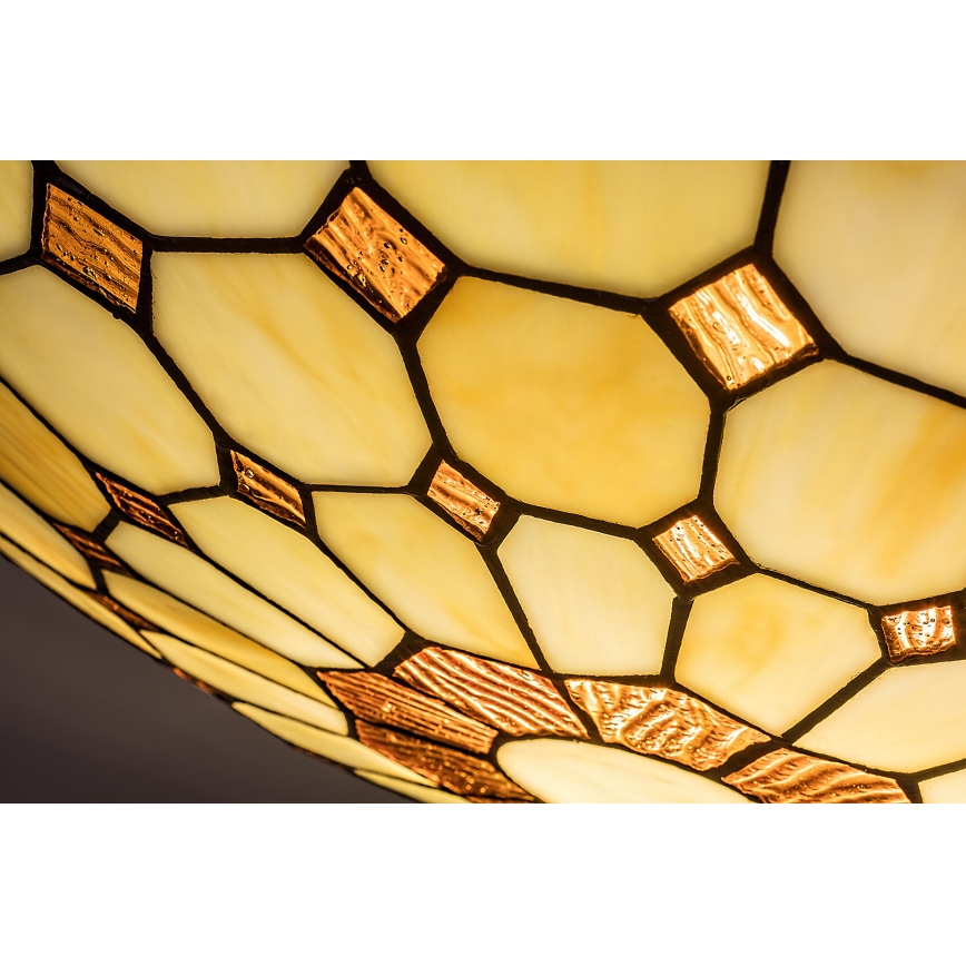 Brilagi - Tiffany vitražna stropna svjetiljka DORAN 2xE27/60W/230V