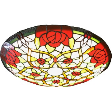 Brilagi - Tiffany vitražna stropna svjetiljka GARLAN 2xE27/60W/230V
