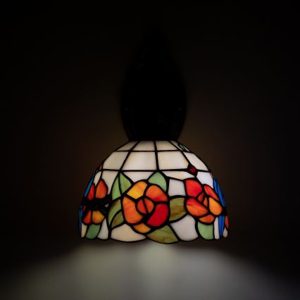 Brilagi - Tiffany vitražna zidna lampa JUNGLE 1xE14/40W/230V