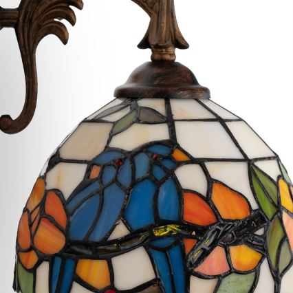 Brilagi - Tiffany vitražna zidna lampa JUNGLE 1xE14/40W/230V