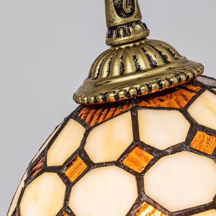 Brilagi - Tiffany vitražna zidna svjetiljka DORAN 1xE27/40W/230V