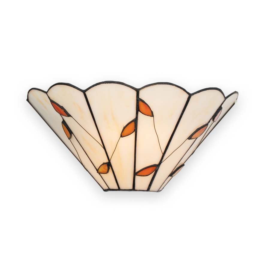 Brilagi - Tiffany vitražna zidna svjetiljka FOLIA 1xE14/40W/230V