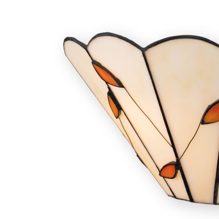 Brilagi - Tiffany vitražna zidna svjetiljka FOLIA 1xE14/40W/230V