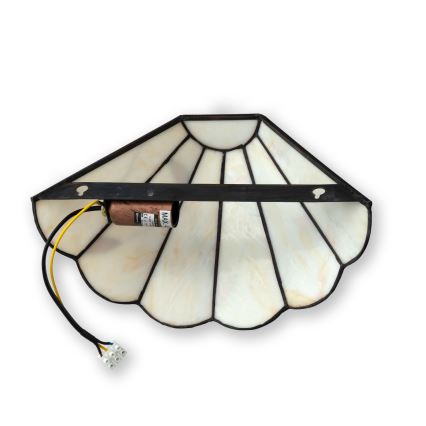 Brilagi - Tiffany vitražna zidna svjetiljka FOLIA 1xE14/40W/230V