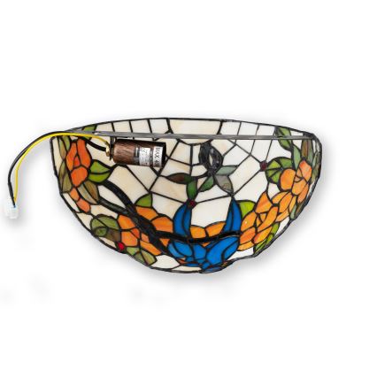 Brilagi - Tiffany vitražna zidna svjetiljka JUNGLE 1xE14/40W/230V