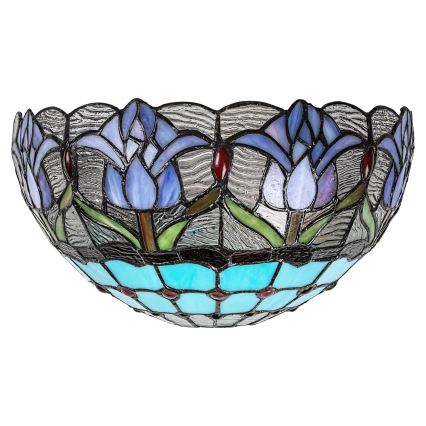 Brilagi - Tiffany vitražna zidna svjetiljka LORAS 1xE14/40W/230V