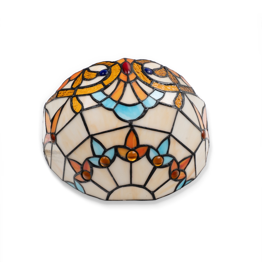 Brilagi - Tiffany vitražna zidna svjetiljka MIRABELLA 1xE14/40W/230V