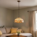 Brilagi - Tiffany vitražni luster MIRABELLA na lancu, 1x E27/60W/230V, Ø 40 cm