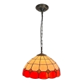 Brilagi - Tiffany vitražni luster na lancu SIENNA 1xE27/60W/230V Ø 40 cm