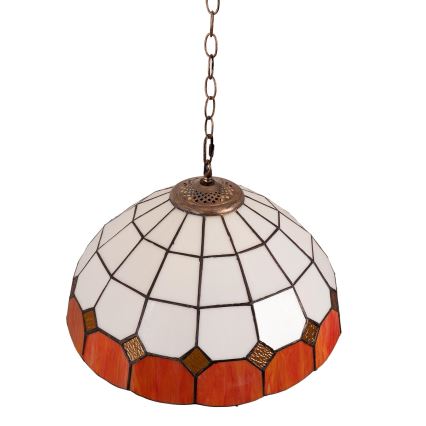 BRILAGI - Tiffany vitražni luster na lancu SIENNA 1xE27/60W/230V Ø 40 cm