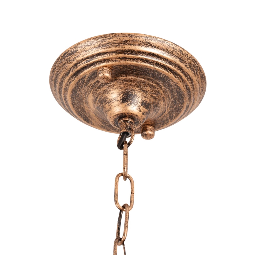 Brilagi - Tiffany vitražni luster na lancu SIENNA 3xE27/60W/230V, promjer 50 cm