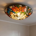 Brilagi - Tiffany vitražno stropno svjetlo JUNGLE 2xE27/60W/230V promjer 40 cm