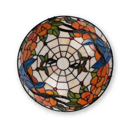 Brilagi - Tiffany vitražno stropno svjetlo JUNGLE 2xE27/60W/230V promjer 40 cm
