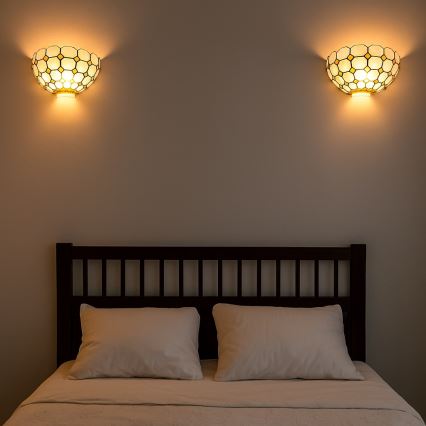 Brilagi - Tiffany vitražno zidno svjetlo DORAN 1xE14/40W/230V