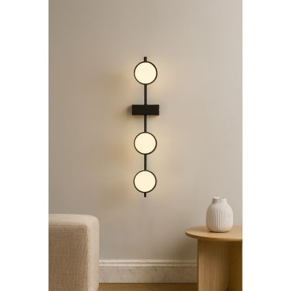Brilagi - LED RGB+CCT Prigušivo točkasto svjetlo MONO 3xGX53/14W/230V 2700-6500K Wi-Fi Tuya crna