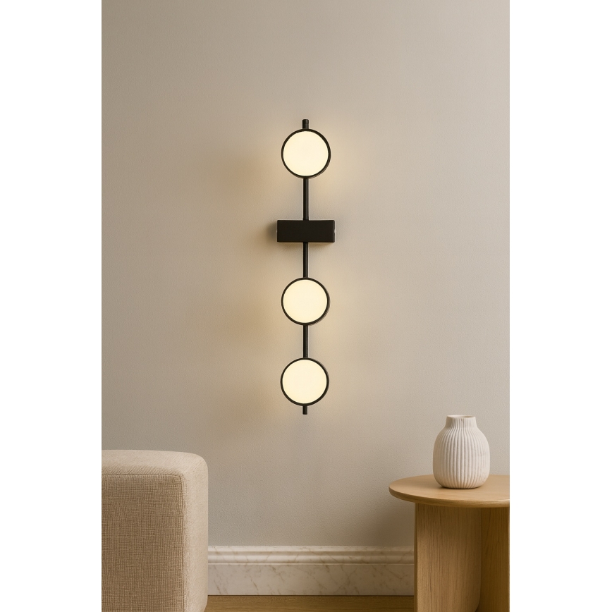 Brilagi - LED RGB+CCT Prigušivo točkasto svjetlo MONO 3xGX53/14W/230V 2700-6500K Wi-Fi Tuya crna