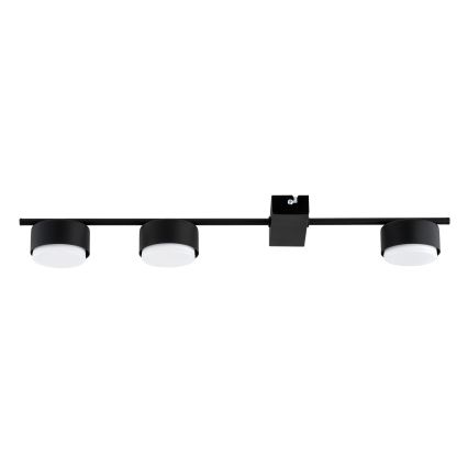 Brilagi - LED RGB+CCT Prigušivo točkasto svjetlo MONO 3xGX53/14W/230V 2700-6500K Wi-Fi Tuya crna