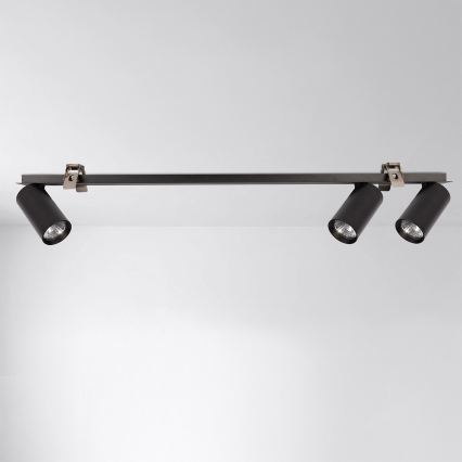Brilagi - Ugradna svjetiljka SELE 3xGU10/30W/230V crna