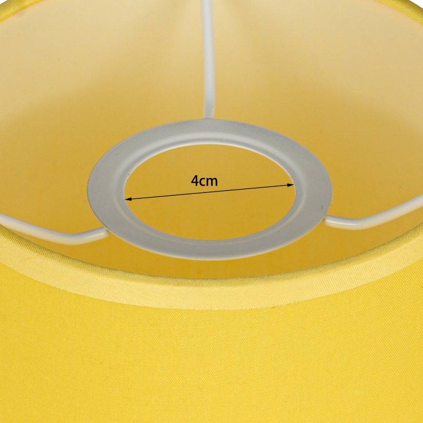 Brilagi - Univerzalni abažur NUBILA E27 15,5x14 cm žuti