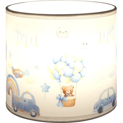 BRILAGI - Univerzalno sjenilo BOBO E27 prom. 15 cm bijela/plava/medvjedići