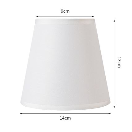 Brilagi - Univerzalno sjenilo NUBILA E27 13x9 cm bijela