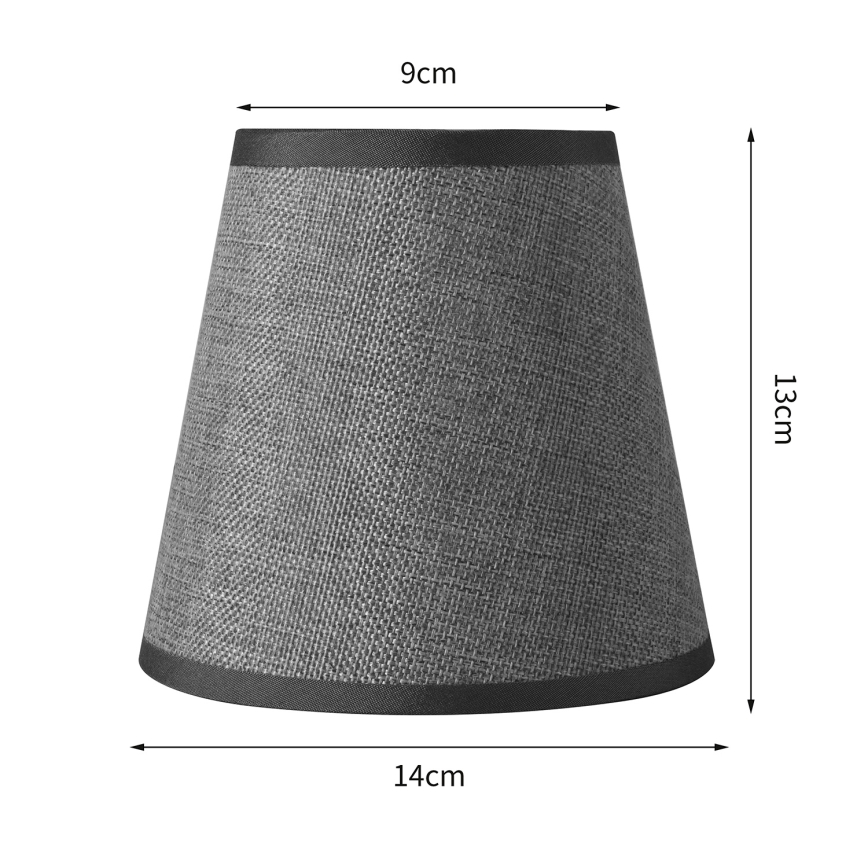 Brilagi - Univerzalno sjenilo NUBILA E27 13x9 cm siva